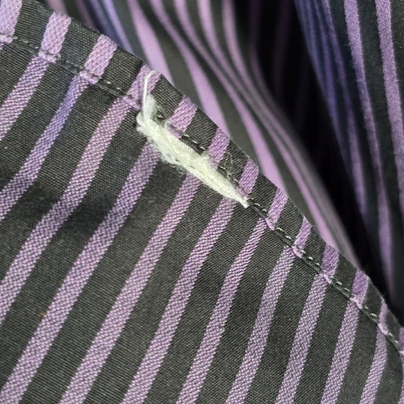 Eton Men Contemporary Striped Dress Shirt Size 15.5 Office‎ Preppy Formal READ - Picture 6 of 16